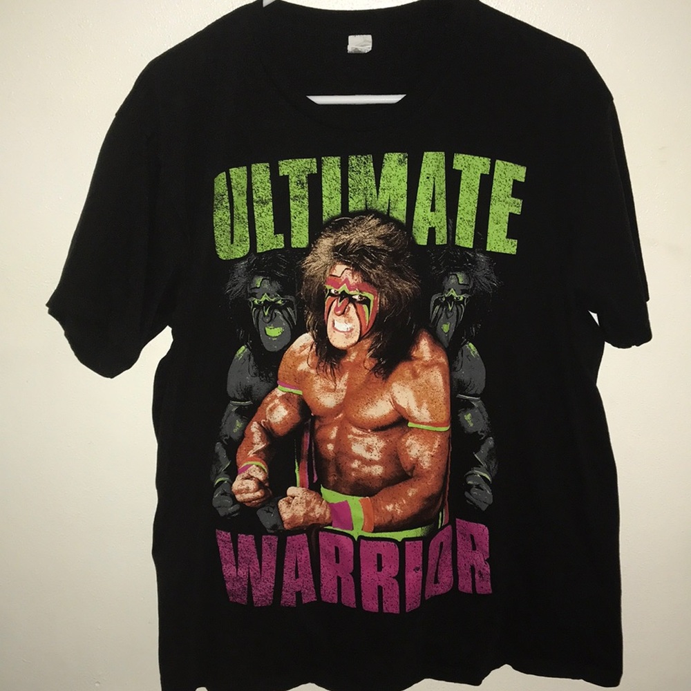 Men’s ultimate warrior wrestling T-shirt size XL